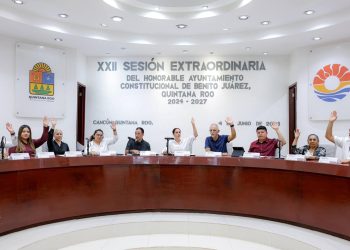 Ana Paty Peralta, aprobó reformar el Artículo 49 de la Constitución Política del Estado Libre y Soberano de Quintana Roo