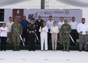 Inauguran las instalaciones de la Coordinación General de Seguridad de la Guardia Nacional en Cancún