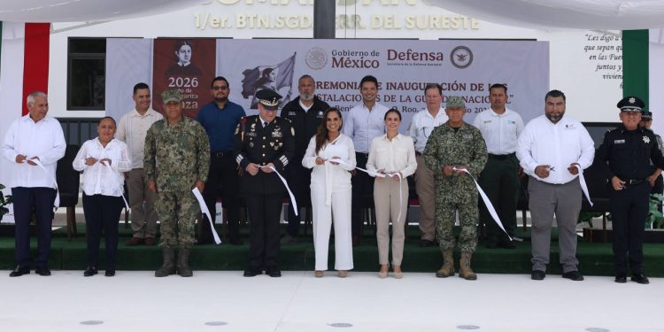 Inauguran las instalaciones de la Coordinación General de Seguridad de la Guardia Nacional en Cancún