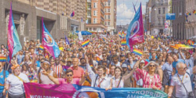 WorldPride 2026 en Ámsterdam: marcha por derechos LGBTQIA+