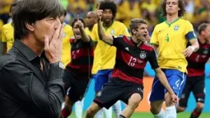 Jugadores de Alemania celebran un gol ante Brasil durante la histórica semifinal del Mundial 2014 que terminó 7-1.
