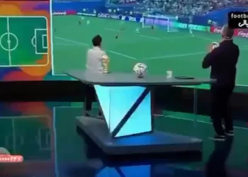 Escena impactante en TV de Irán durante el final del Mundial