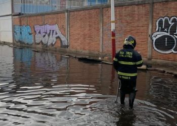 Fuertes lluvias provocan inundaciones en CDMX previo al Mundial