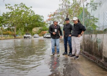 Supervisan operativo por lluvias en Cancún; destacan saldo favorable