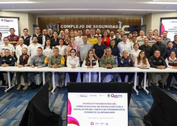 Se suma Ayuntamiento de BJ a puesto de comando en Q. Roo por emergencias