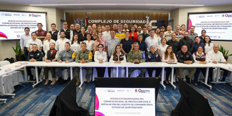 Se suma Ayuntamiento de BJ a puesto de comando en Q. Roo por emergencias