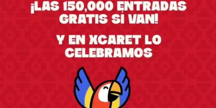 Xcaret mantiene regalo de 150 mil accesos tras eliminación de la Selección Mexicana