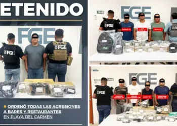 Desmantelan presunta célula criminal relacionada con ataques a bares en Playa del Carmen