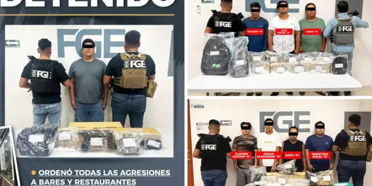 Desmantelan presunta célula criminal relacionada con ataques a bares en Playa del Carmen