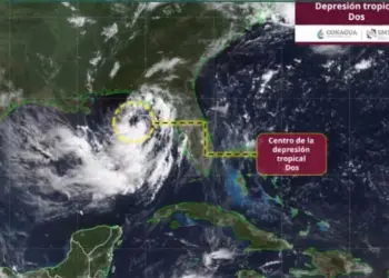 Depresión Tropical Dos mantiene trayectoria sin riesgo para Quintana Roo