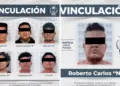 FGE vincula a siete hombres por presuntos delitos de narcomenudeo en Benito Juárez