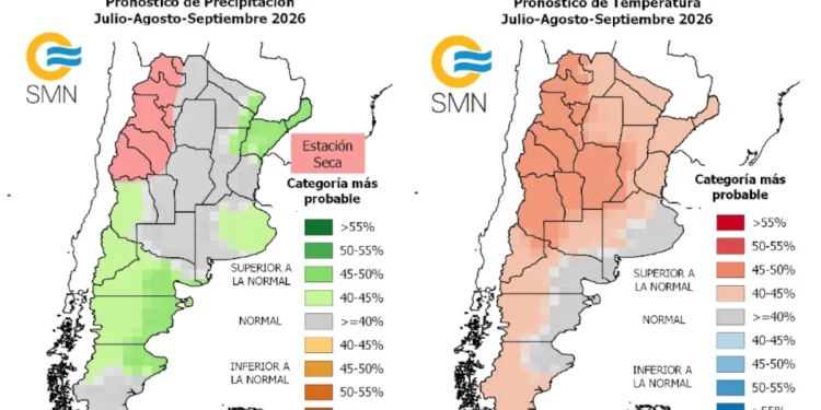Invierno 2026: ¿más caluroso y qué dice el informe del SMN?