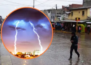 Alerta amarilla en seis regiones del Perú por lluvias