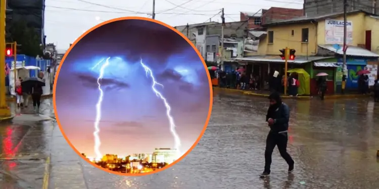 Alerta amarilla en seis regiones del Perú por lluvias