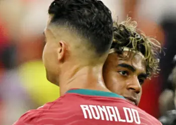 El gesto de Lamine Yamal con Cristiano Ronaldo tras su llanto en el Mundial
