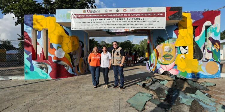 Vecinas y vecinos de la Supermanzana 94 participan en Comité de Paz e inician acciones para el mejoramiento del Parque Integral del Mar