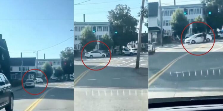 Cámaras de seguridad captan tiroteo de agentes del ICE en Maine; hay un hombre muerto