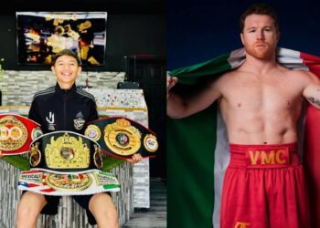 Canelo Alvarez apoya con 80 mil pesos a joven boxeador mexicano para competir en Montenegro