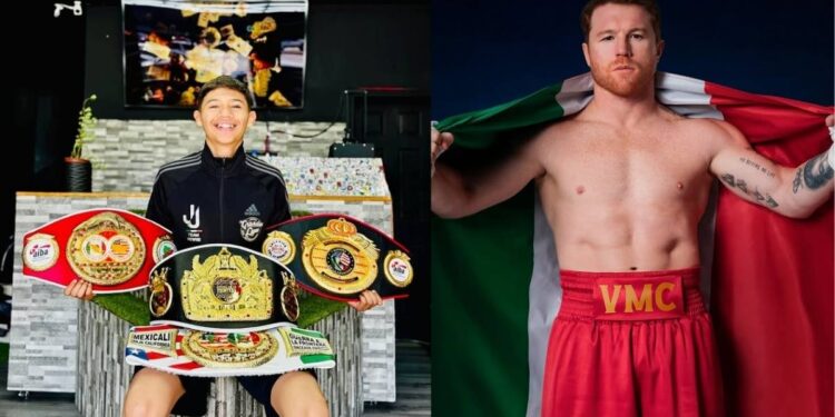 Canelo Alvarez apoya con 80 mil pesos a joven boxeador mexicano para competir en Montenegro