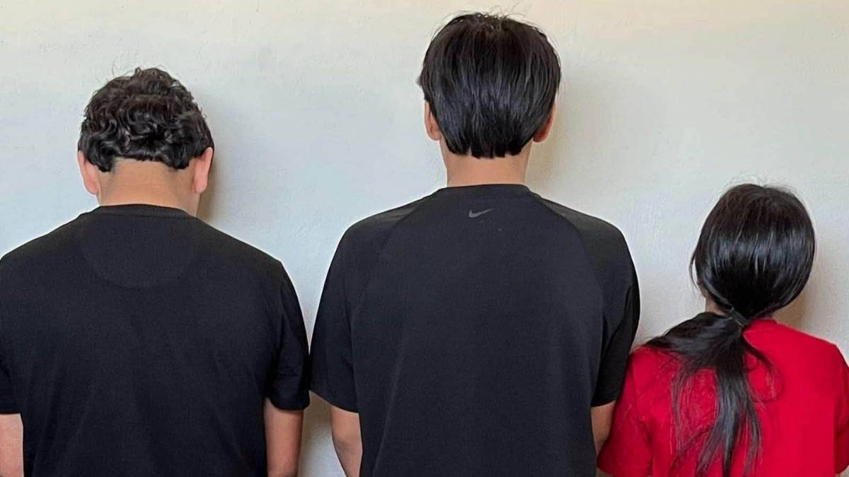 Detienen a los tres adolescentes