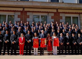 España celebra a sus campeones del mundo la Familia Real y Pedro Sanchez reciben a La Roja tras conquistar el Mundial 2026