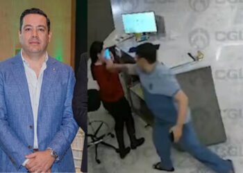 Huesped golpea brutalmente a recepcionista en hotel de Santa Fe Fiscalia de CDMX investiga la agresion
