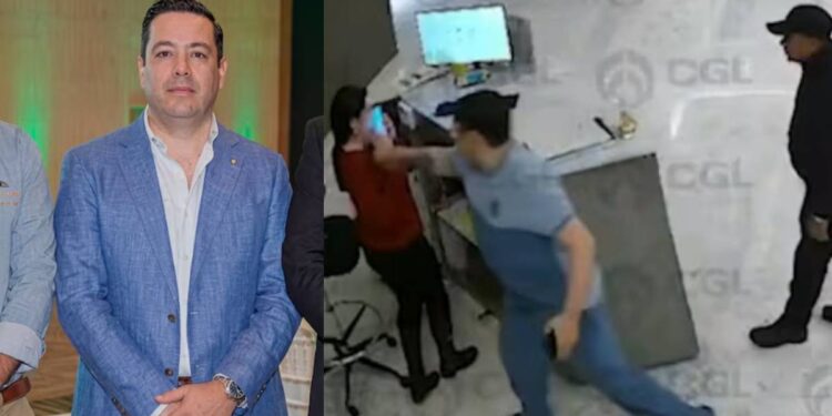 Huesped golpea brutalmente a recepcionista en hotel de Santa Fe Fiscalia de CDMX investiga la agresion