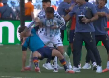 Leandro Paredes protagoniza enfrentamiento tras la derrota de Argentina en la final del Mundial 2026