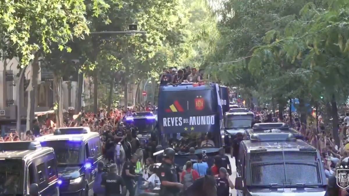 Madrid se volco con los campeones