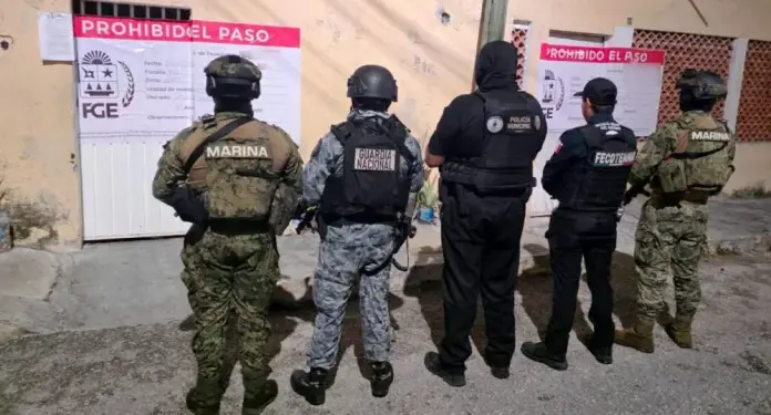Rescatan a cuatro mujeres durante cateo en hotel de Cancún