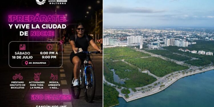 Todo listo para la segunda edición del Paseo Cancunense Nocturno
