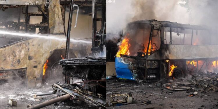 Rusia ataca hospitales y autobuses en Ucrania antes de cumbre clave en París