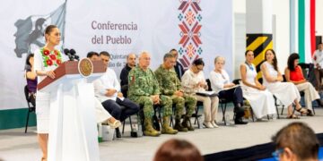 Sheinbaum anuncia plan integral contra el sargazo y presenta el programa Tulum Renace