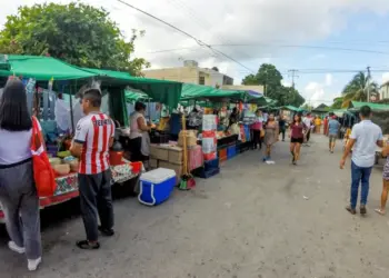 Tianguis de Cancún registran menos vendedores por baja demanda