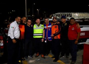 Heroico Cuerpo de Bomberos del Ayuntamiento de Benito Juárez partió rumbo a Venezuela