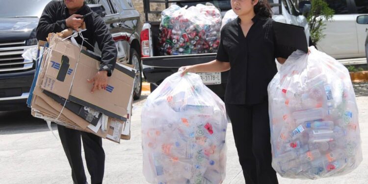 Reciclatón Cancún 2026 rinde frutos y recopila más de 400 mil kilos de residuos reutilizables