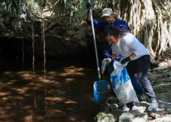 Realizan 14 ediciones del Programa de Saneamiento e Integración Social de Humedales de Agua Dulce de Cancún “Cenotes Urbanos”