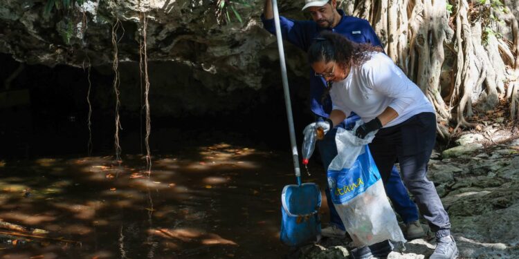 Realizan 14 ediciones del Programa de Saneamiento e Integración Social de Humedales de Agua Dulce de Cancún “Cenotes Urbanos”