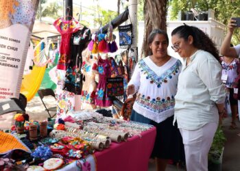 Realizan la Cuarta Feria de la Estrategia Nacional para el Fortalecimiento de las Familias en el Parque Ecológico de Villas Otoch