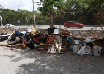 Dirección General de Servicios Públicos, realizó una jornada de descacharrización en la SM 237