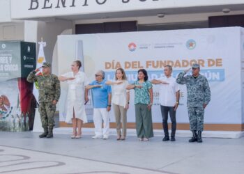 Conmemoran el Día del Fundador de la Ciudad de Cancún