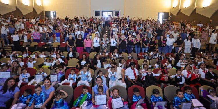 DIF Benito Juárez celebró la clausura del ciclo escolar 2025-2026 de sus Centros Asistenciales de Desarrollo Infantil y Centros de Atención Infantil