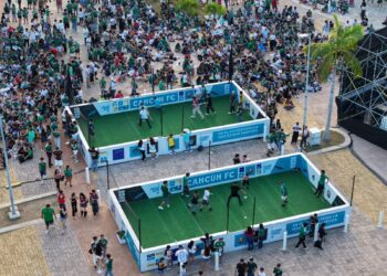 Cierra con éxito el Cancún Fut Fest en Malecón Tajamar