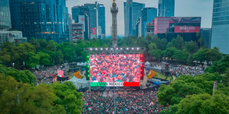 Celebración histórica en la CDMX por triunfo de México ante Ecuador