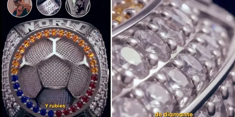 Daniel Muñoz recibe anillo de oro blanco en homenaje en Miami