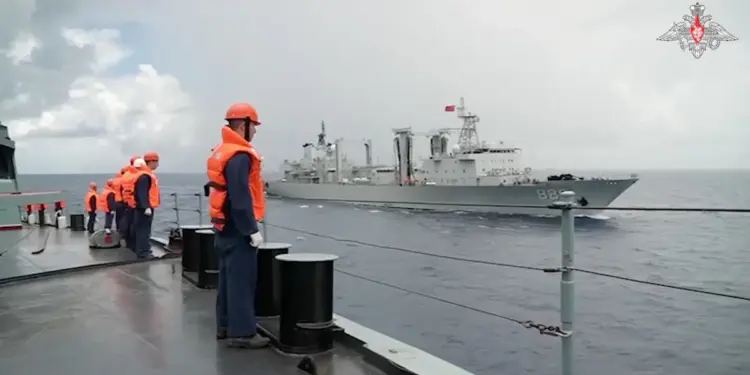 Ejercicios militares conjuntos China y Rusia en el Pacífico