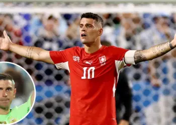 Granit Xhaka expresó su orgullo tras la eliminación de Suiza del Mundial