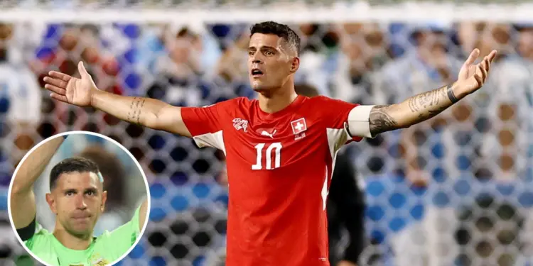 Granit Xhaka expresó su orgullo tras la eliminación de Suiza del Mundial
