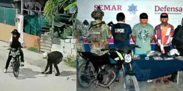 Caen dos sospechosos del violento asalto captado en Cancún