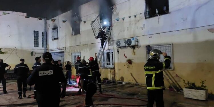 Incendio en Argelia deja 11 niños muertos y 19 heridos
